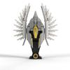 812pcs MOC LOTR Gondor Fountain Guard Helmet Hobbit Lord Rings Model Building Christmas Gifts Blocks Architecture Toys Education