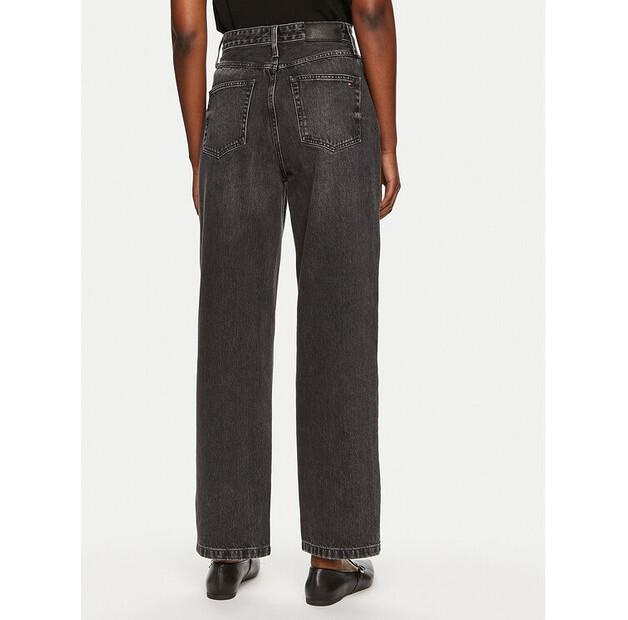 Džíny Tommy Hilfiger WW0WW42206 šedé Volný střih