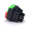 5pcs Rocker Switch KCD4 WF03-C1 ON OFF Botao Start Stop Botao De Controle Duplo Vermelho