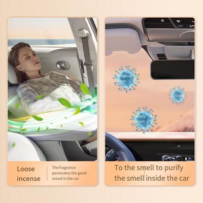 Car Perfume Balm Decoration Solid Perfume Car Interior Accessories Deodorant