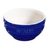 Staub Keramisk Rund Skål 14cm (Mörkblå)
