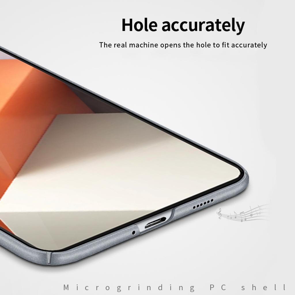 MOFI Shield Matte Series for Xiaomi Redmi Note 13 Pro+ 5G Phone Case Hard PC Anti-fingerprint Cover