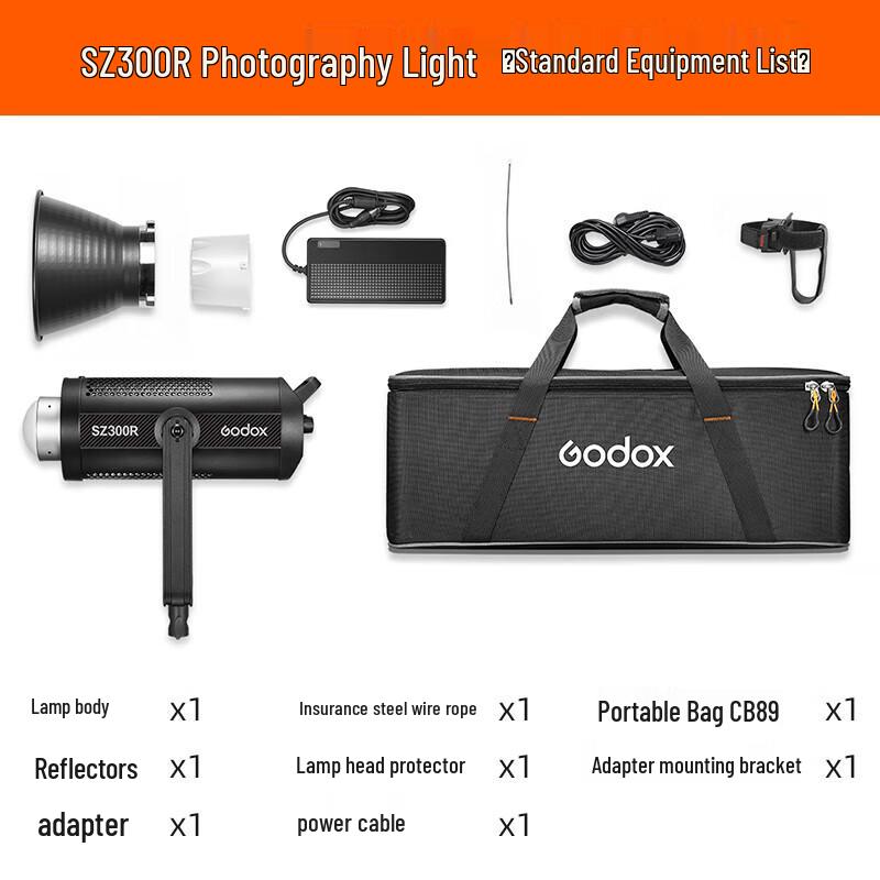 Godox SL300R RGB LED Photography Fill Light Black