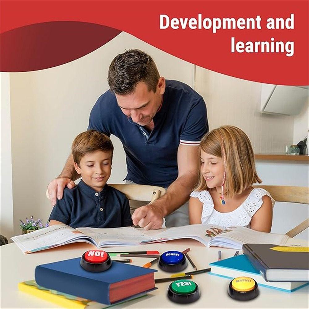 Sound-Requisite Vielleicht Entschuldigungs-Button Kommunikation Antwort-Summer Einzigartiger Ja-Nein-Button Klassenzimmer