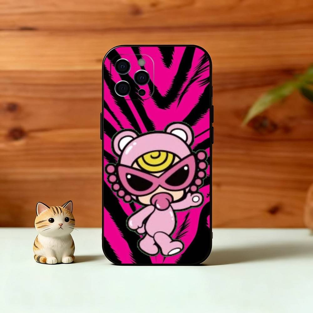 C-cute H-Hysteric M-Min Phone Case For iPhone 17, 16,15,14,13,12,11 Plus,Pro Max, Others Soft Black Cover