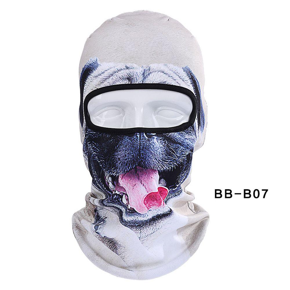 3D Katze Hund Tier Hut Fahrrad Ski Party Kopftuch Winter Warm Volle Gesicht Maske Hut Mode Kopfschmuck