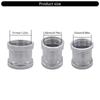 Stainless Steel Connector Adapter Coupler Female Threaded Pipe Adapter Double Sleeve Connection Nipple Easy to Install