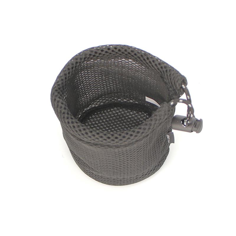 Portable Outdoor Mesh Storage Bag for Camping: Ideal for Sandwiches, Tableware, Water Cups, and Teapots