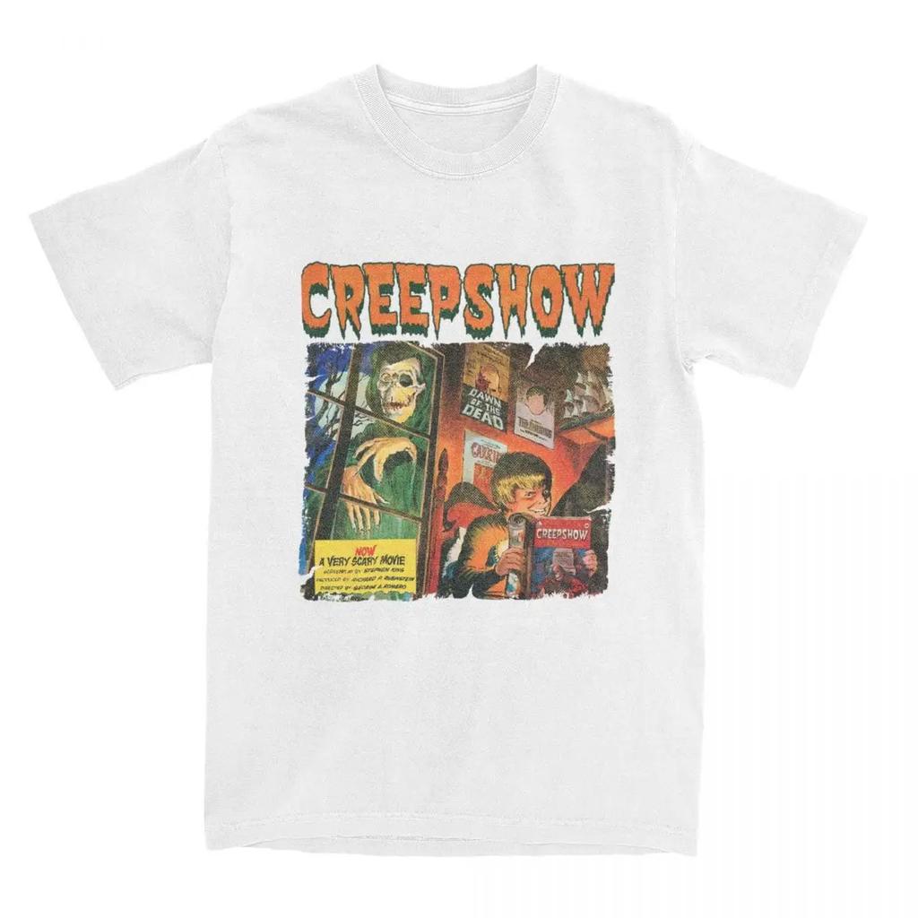 Creepshow A Very Men Women's T Shirts Creep Show Fan Horror Creepshow Lover Outfits Humor Tees T-Shirt Pure