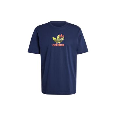Koszulka z krótkim rękawem treningowa Night Indigo Męska Streetwear IS0233