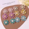 10pcs Bead Flower Cluster Patches for Clothing Diy Hair Clip Shoe Bag Flower Accessories Patch