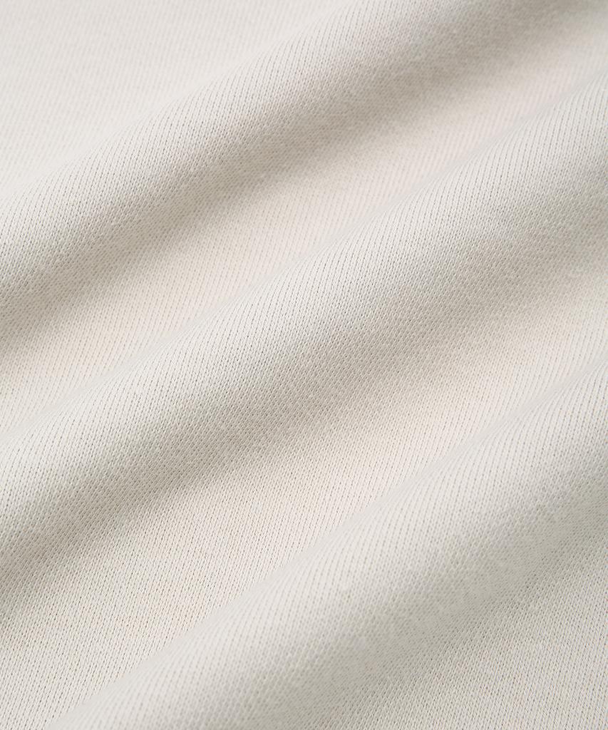 Gainsboro 2Way Signature 1 Zip-Up Hoodie_Cream