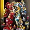 Compatible Iron Mecha Hero Building Blocks - Small Parts Educational Toys for Kids