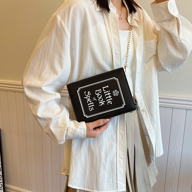 This Year's Stream Small Bag 2025 New Korean Version of Personality Funny Shoulder Bag Ins Internet Celebrity Women Messenger Small Square Bag