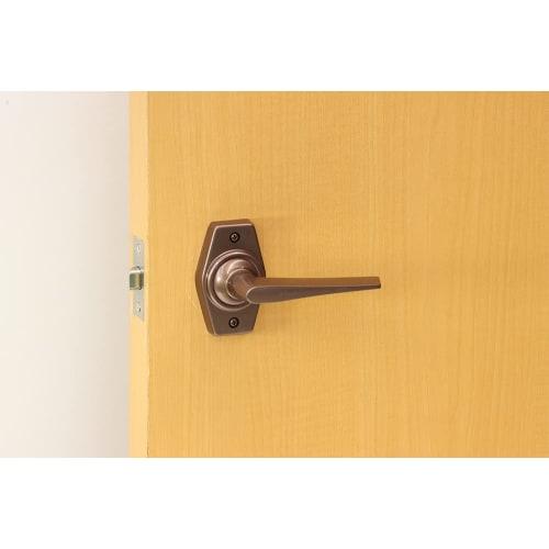 Kawaguchigiken Home Lever, Brown, Empty Lock, HL-1CB, BS60mm