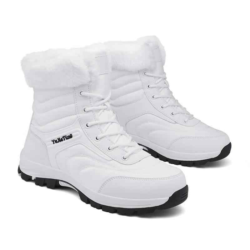 2025 зима Новые мужские кроссовки из водонепроницаемой ткани для походов на открытом — фото 10