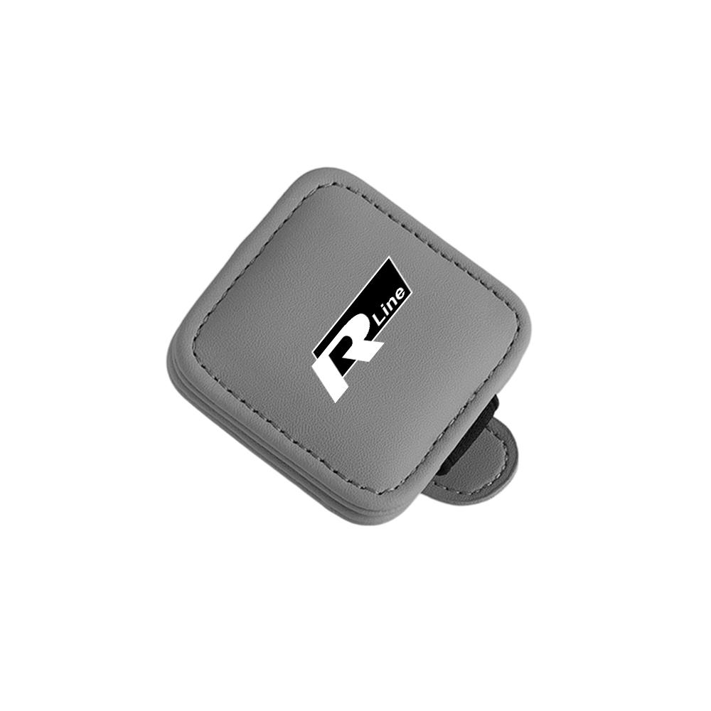 VW Car Sun Visor Glasses Clip Ticket Holder Sunglasses Fixed Clips For Volkswagen GTI Golf Polo Passat VW Tiguan T-ROC Jetta Taigo