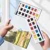 Solid Watercolor Water Color Pigment Kit Portable Artist Watercolor Paint  For Students