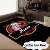 Custom Name Cowardly Dog Adventure Carpet, Chair Rug,Area Rug for Office Bedroom living rooms bedroom, Doormat decor Christmas fan gifts
