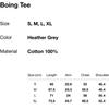 Thisisneverthat Boing Tee Heather Grey