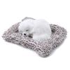 Car Center Console Decoration Stuffed Toy Cute Simulation Animal Plush Sleeping Dog Toy Children's Car Decoration