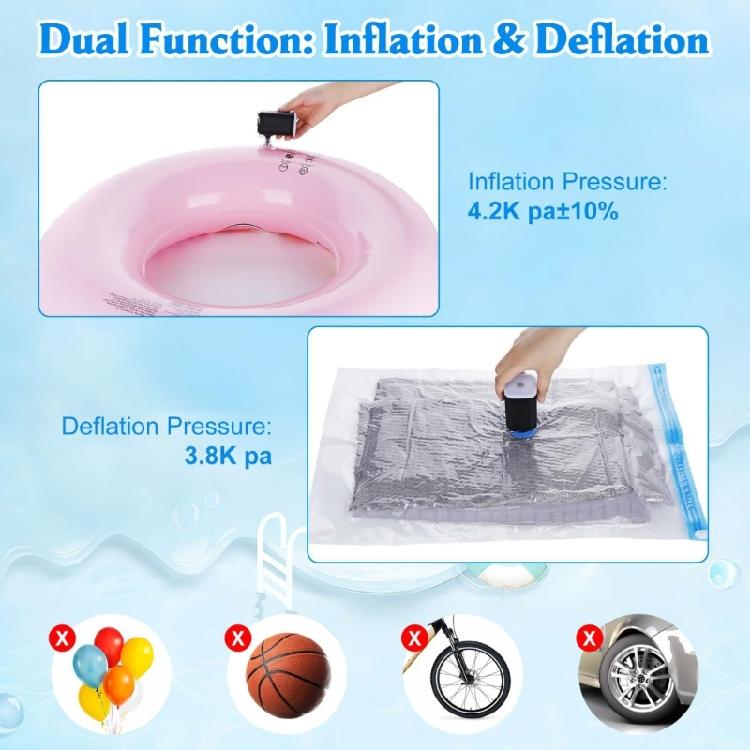 Inflate Deflate Small Pumps for Pool Floats, Electric Air Pumps for Inflatables