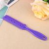 Dual Sides Cutting Slim Haircuts Blade Beauty Salon Home Hairdressing Hair Trimmer Comb Purple