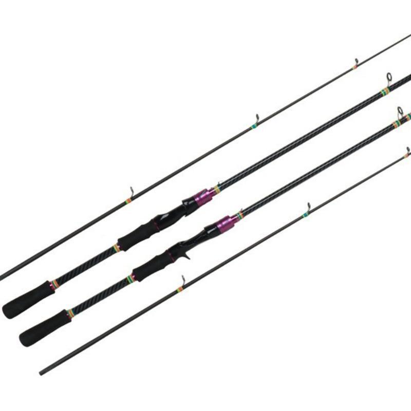 Spinning Casting Dual Use Fishing Rod 1.65m 2 Section Fiberglass Lure Tackle for Beginner and Pro Anglers