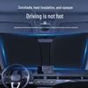 Car Windshield Sunshade: Thickened Heat Insulation and Sun Protection Visor