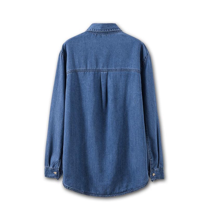 Women's Thin New Loose Commuter Soft Denim Shirt