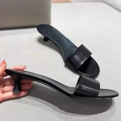 Καλοκαιρινές Γυναικείες Παντόφλες Μόδα Ανοιχτή Μύτη Γυναικείες Εξωτερικού Χώρου Πάρτι Φόρεμα Χαμηλό Τακούνι Σαγιονάρες Γυναικείο Street Style Sandalias 35-40