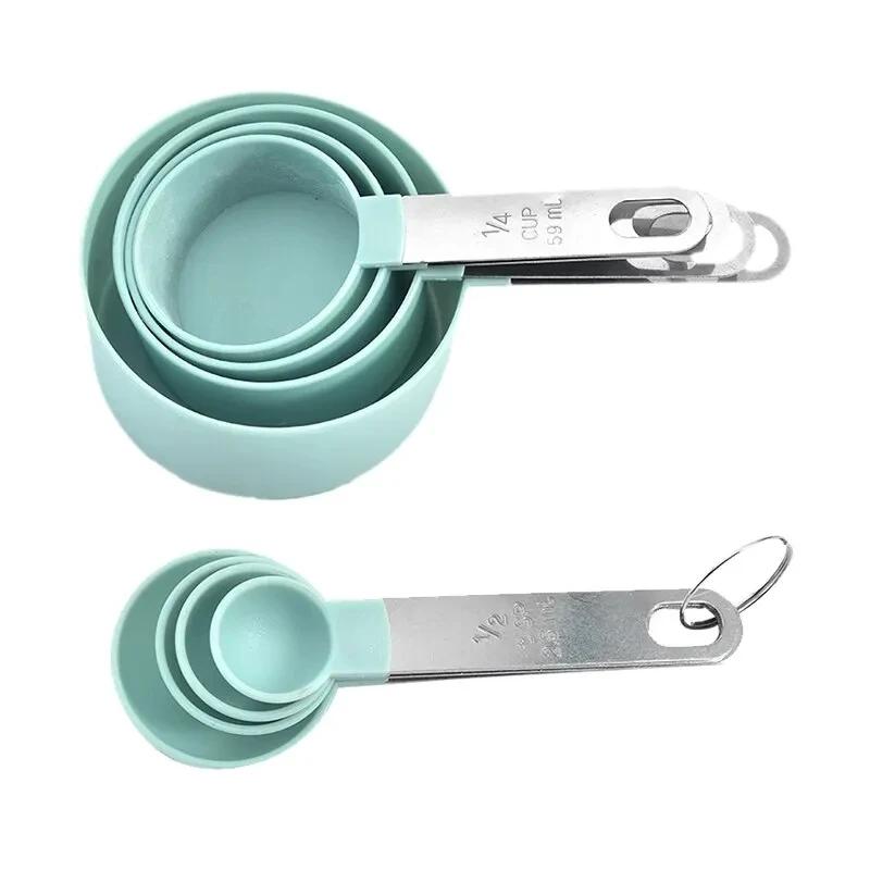 Stainless Steel Measuring Spoon Gram Scoop Set Kitchen Gram Scale Measuring Baking Household Spoon Measuring Cup