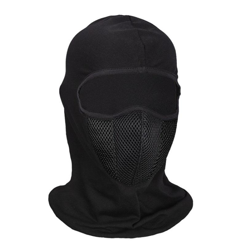 Outdoor Breathable Balaclava Motorcycle Face Mask Windproof and Dustproof Moto Helmet Hood Moto Neck Face Mask  Moto Accessories