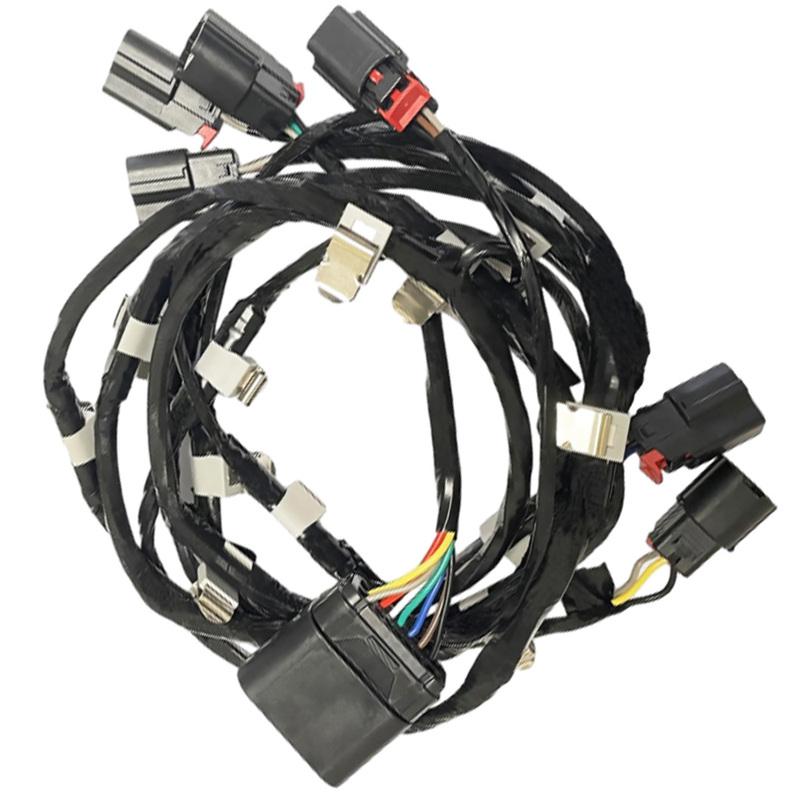 1pc Black Front Fascia Wiring Harness For Jeep Grand Cherokee 2016 2017 2018 68261975AA 68261975AB 68261975AC