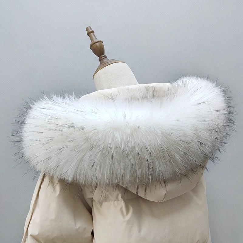 

Женская универсальная пуховая парка со съемным воротником из искусственного меха и полоской для шляпы ханьфу