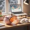 Fast Heating Desktop Heater Quick Heating Personal Heater New Type Space Heater  Kitchen Use