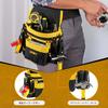 IVODEELA Tool Pouch with Magnetic Suction Belt, Detachable Work Pouch for Waist Tools, Tool Holder, Small Item Organizer, 14 Pockets, Waist Tool Set,