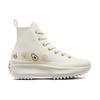 Converse Run Star Hike Platform High Haftowane Owoce i Kwiaty Unisex Sneakers Kremowy Czapli Różowo-Pomarańczowy A03560C
