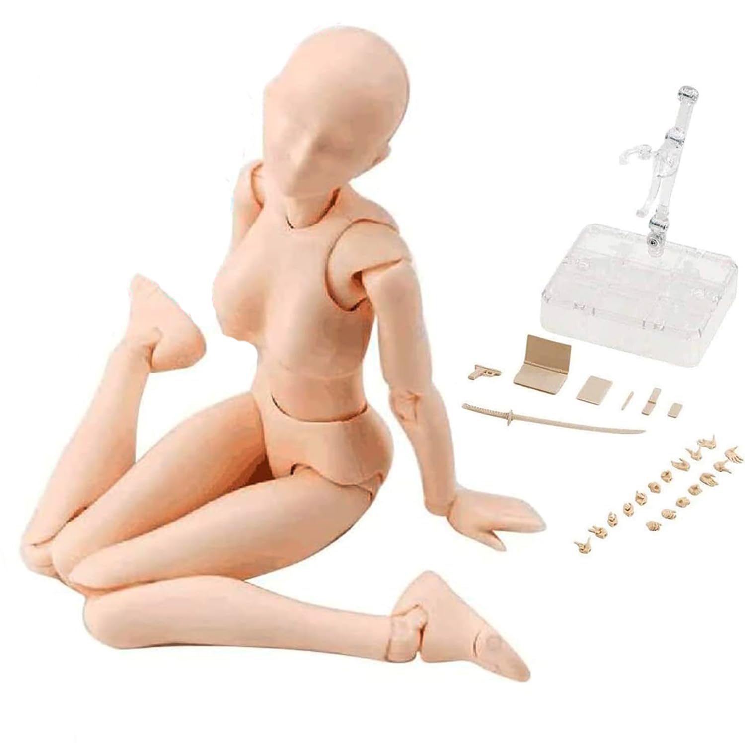 

Хуйокф Рисование Рисование Манга Рисование с Женским Манекеном Фигурой Модель для с Куклой для Художественной Практики Модель, Кукла, Модель, Шарнирная, Подставка,