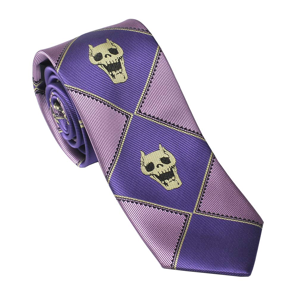 JoJo s Bizarre Adventure Yoshikage Kira Necktie (4 colors: Purple)