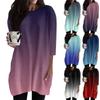 Women'S T-Shirts With Pocket Print, Long Sleeves, Everyday And Weekend Fashion, Round Neck, Regular Fit, Spring And Round Neck, Women'S Long Tops