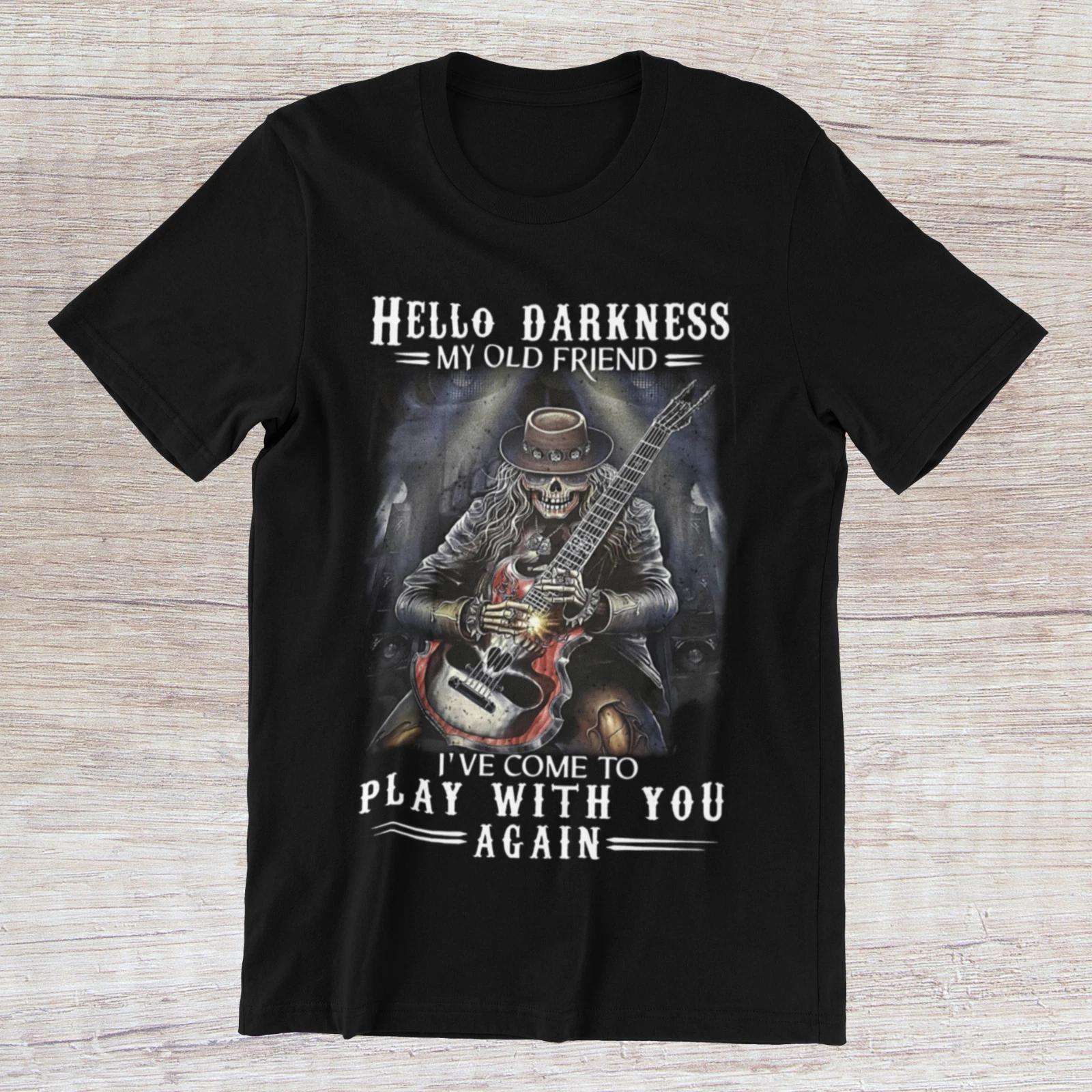 

DISTURBED The Sound of Silence T-Shirt Heavy Metal Hard Rock Band Cotton Tee S