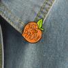 Love Peach Green Leaf Fruit Enamel Pins And Cartoon Metal Brooch Men Women Fashion Jewelry Gifts Clothes Backpack Hat Lapel B