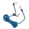 Dog Tie Out Cable Reflective 360 Degree Rotating Pulley Dog Runner Cable for Outdoor Camping Yard 16.4ft