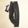 Linen Wide-leg Pants Women's Trousers Fashion Loose Simple Cotton Linen Women's Drape High-waisted Straight Pants