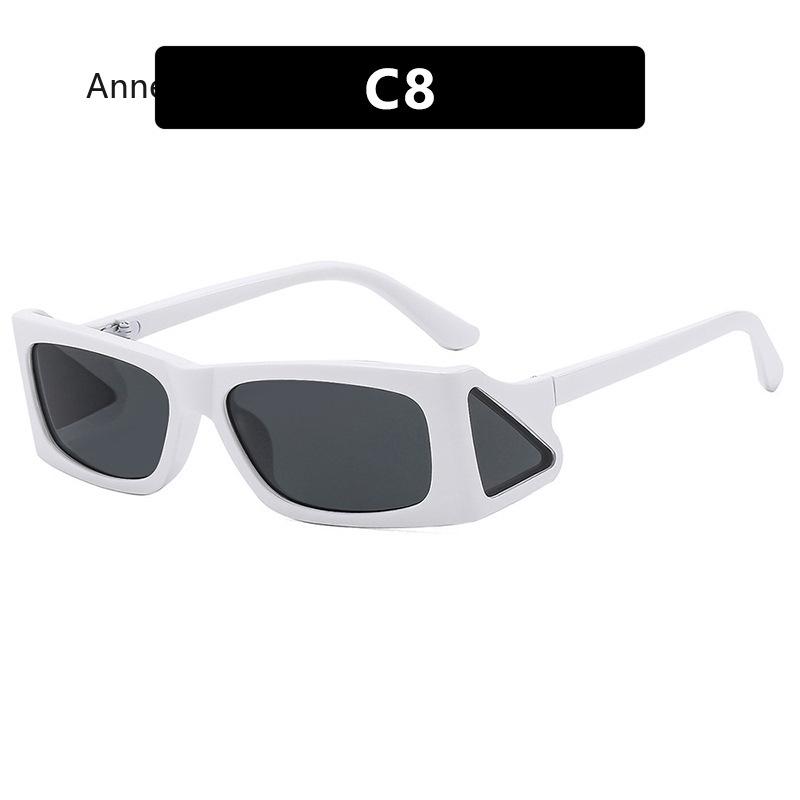 

Punk Small Rectangle Goggle Sunglasses Women New In Fashion Luxury Trendy Mask Sunglass Shield Shades For Male UV400