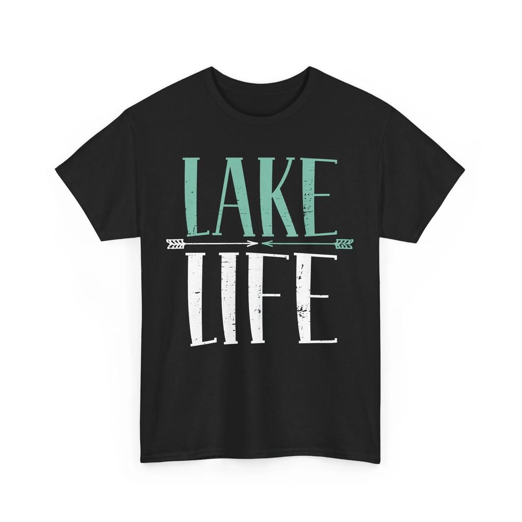 Lake Life Shirt, Lake Boating Fishing Lovers Women Men Vintage T-shirt