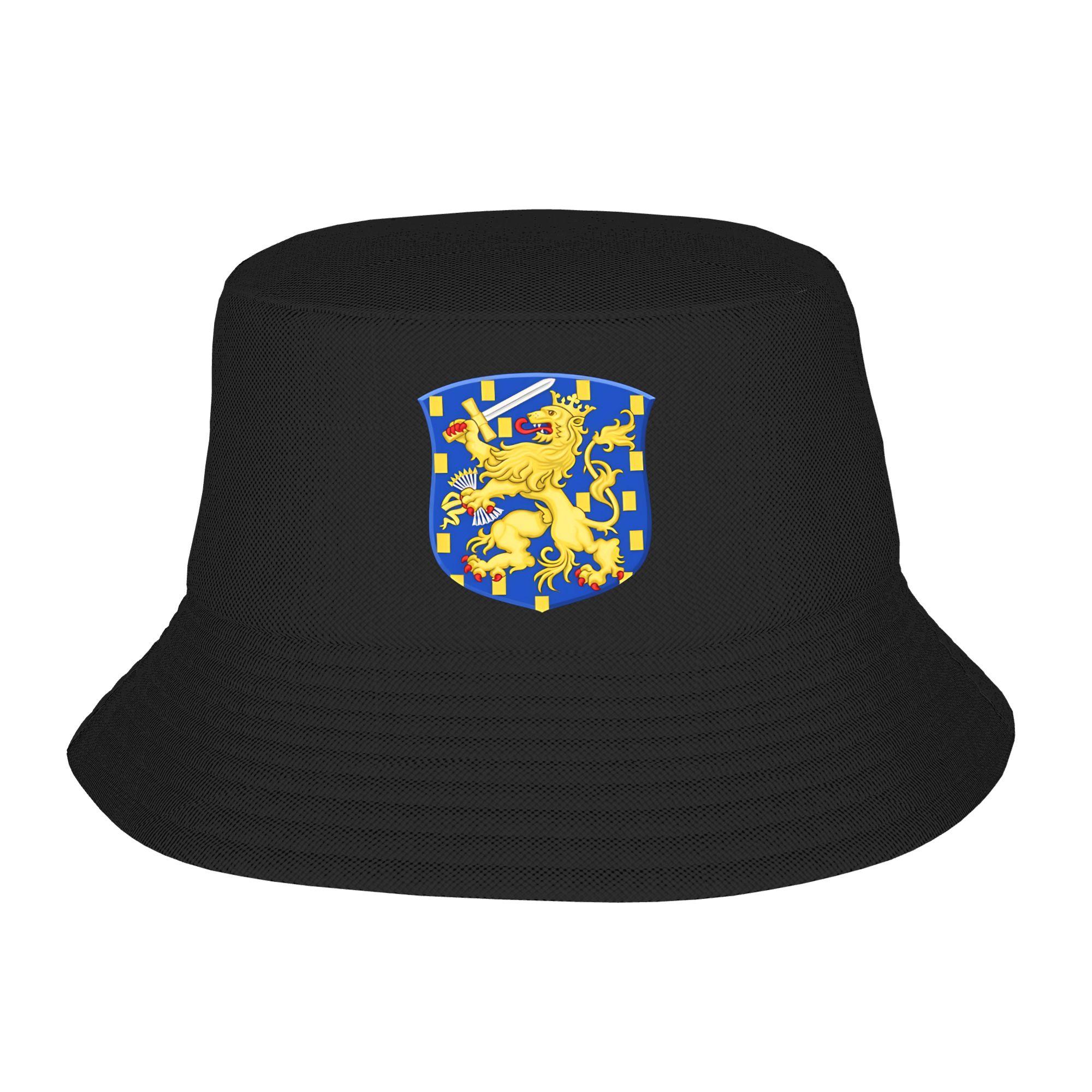 Niederlande Fischerhut Frühling Lässig Fischerhüte Für Männer Frauen Persönlichkeit Urlaubskappen Outdoor Individuell Bastel Visierhüte One Size black