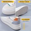 White Shoes Women's Shoes Versatile  Spring and Summer New  Items Board Shoes Breathable Thick Soled Casual Shoes