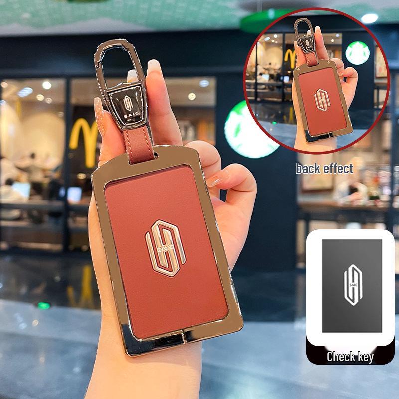 Shangjie H5 Key Case: 25 Models for SAIC Extended Range Pro Pure Electric Max Car, NFC Card Shell with Buckle.